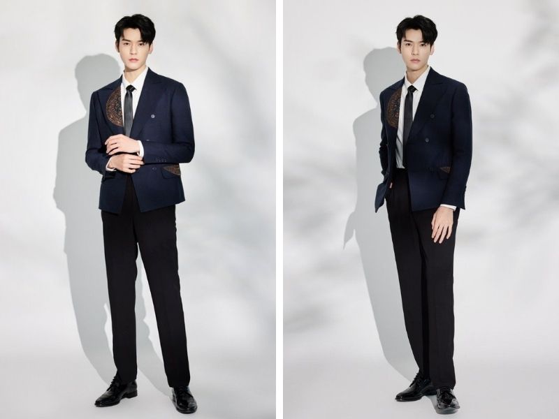 Cách phối vest nam với giày Oxford nam