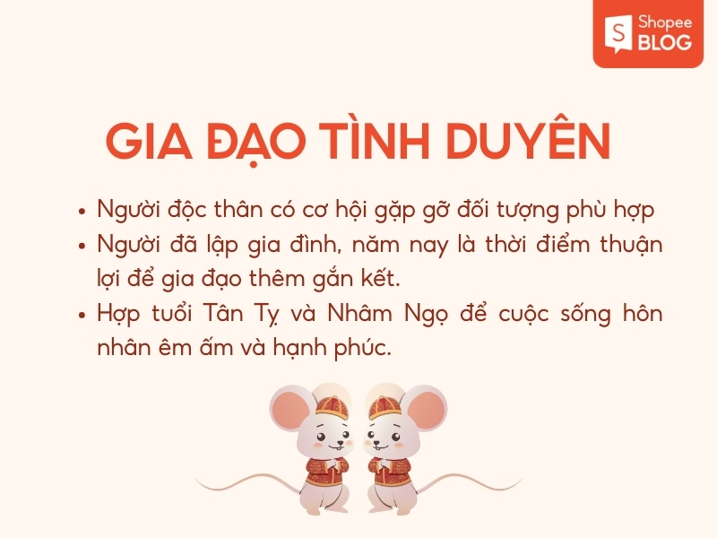 Tình duyên của nam Bính Tý 1996