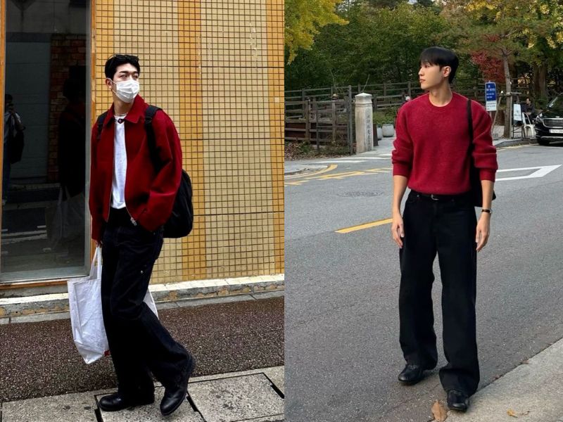 màu áo tôn da trắng nam