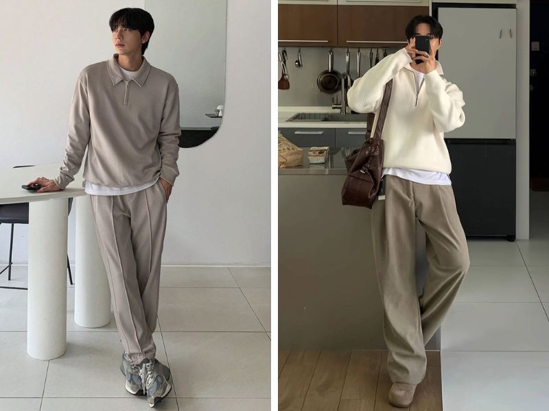 Phong cách mặc đẹp mùa đông cho nam