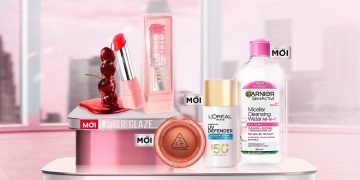 mọng môi sắc thạch sạch mướt thoáng da