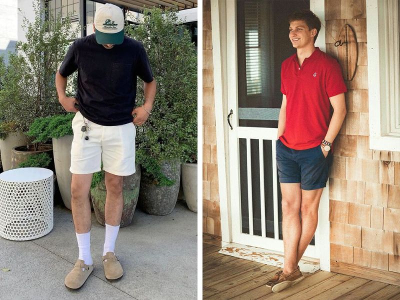 áo polo quần short kaki