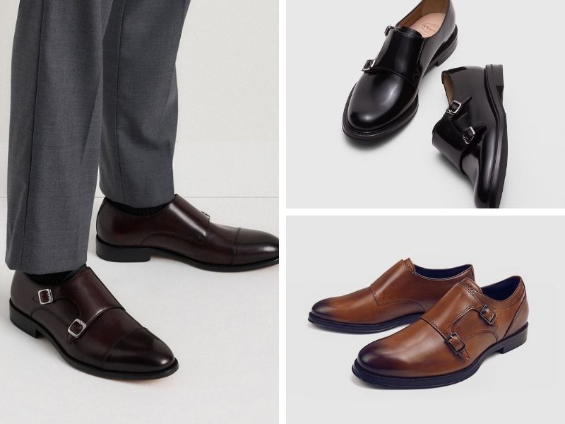  Giày Monk Strap nam