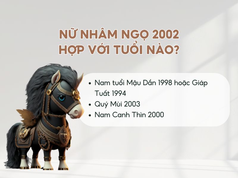 Nữ sinh năm 2002 lấy chồng tuổi nào hợp? 