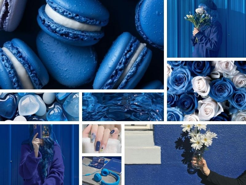 Các loại màu xanh dương