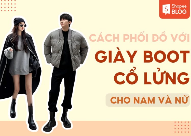 cách phối đồ với boot cổ lửng