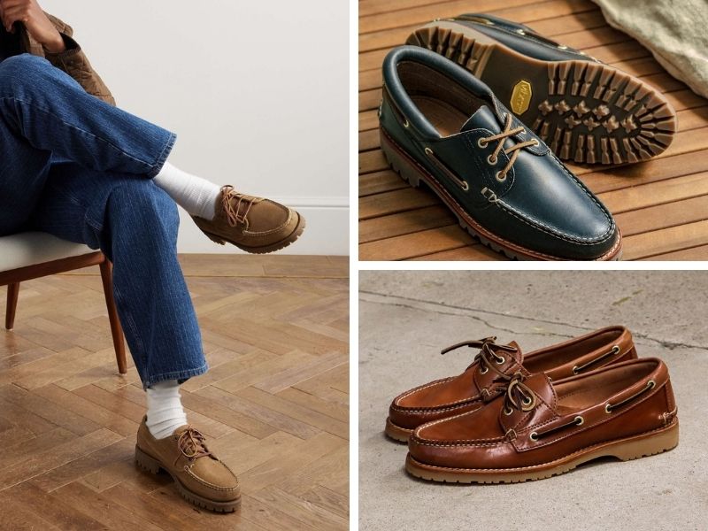 Giày Boat Shoes nam