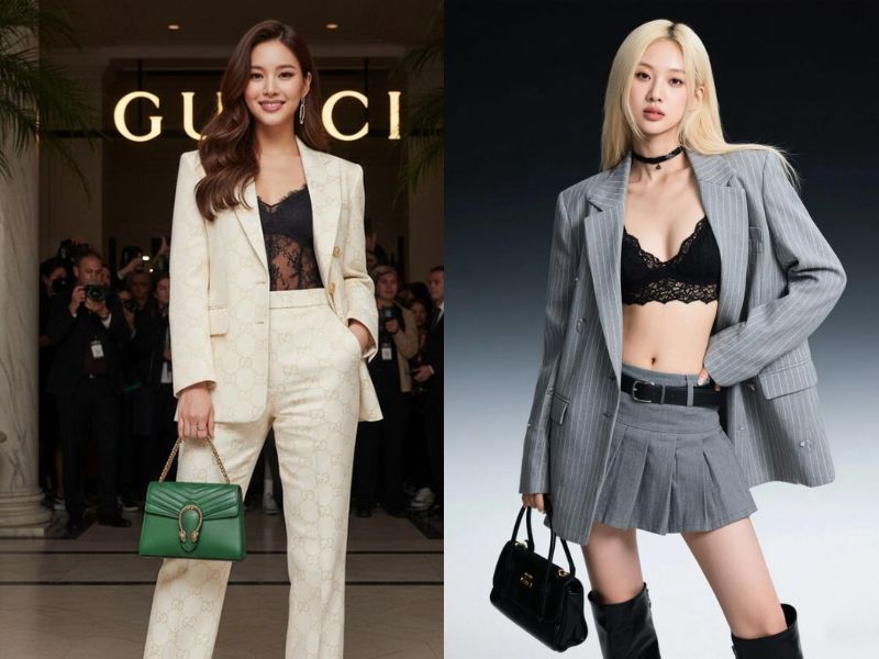 Áo bra mặc trong áo vest nữ