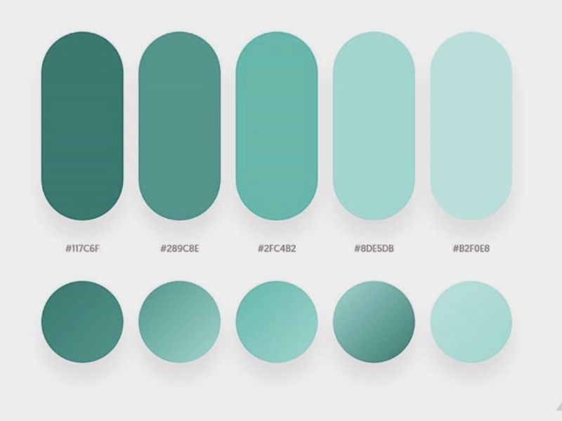 Các loại màu xanh cổ vịt