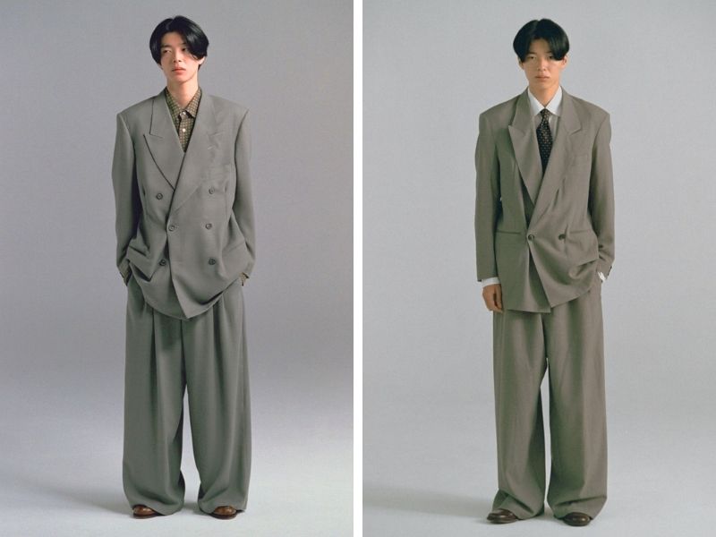 Cách phối vest nam với giày Buck nam