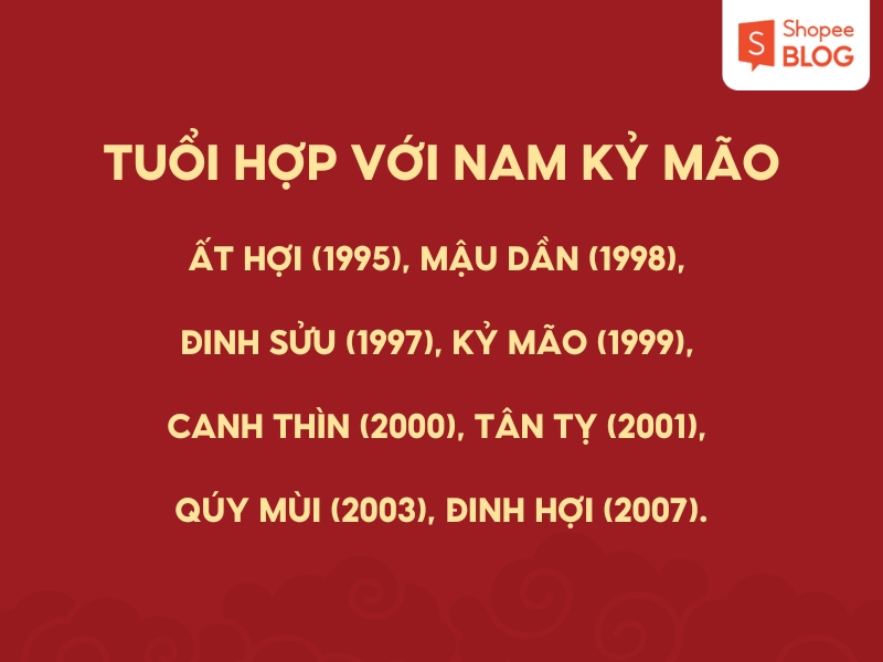 Tuổi hợp với nam 1999
