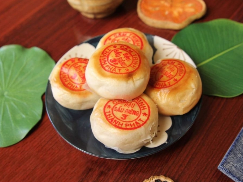 Bánh pía ăn vặt ngày tết
