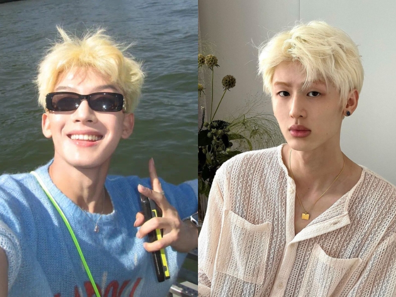 Tóc blonde cho nam 