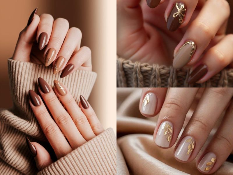 nail phản chiếu ánh sáng