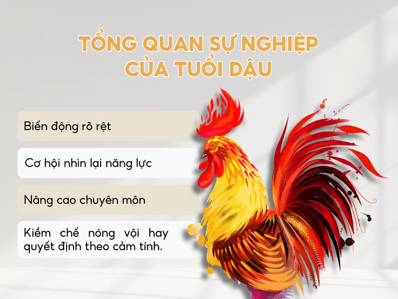 Sự nghiệp năm 2026 của tuổi Dậu