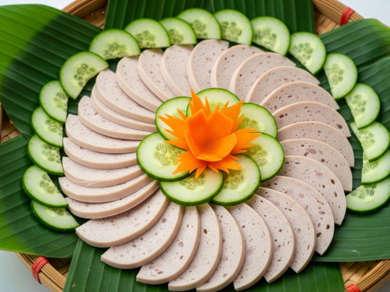 Chả lụa ngày Tết