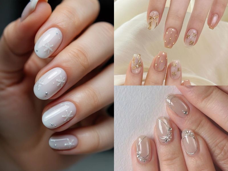 Nail đính đá hợp mệnh kim
