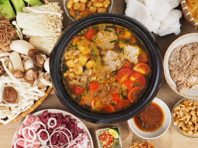 Lẩu riêu cua