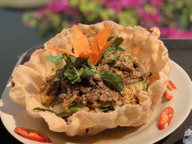 Nộm bò bóp thấu