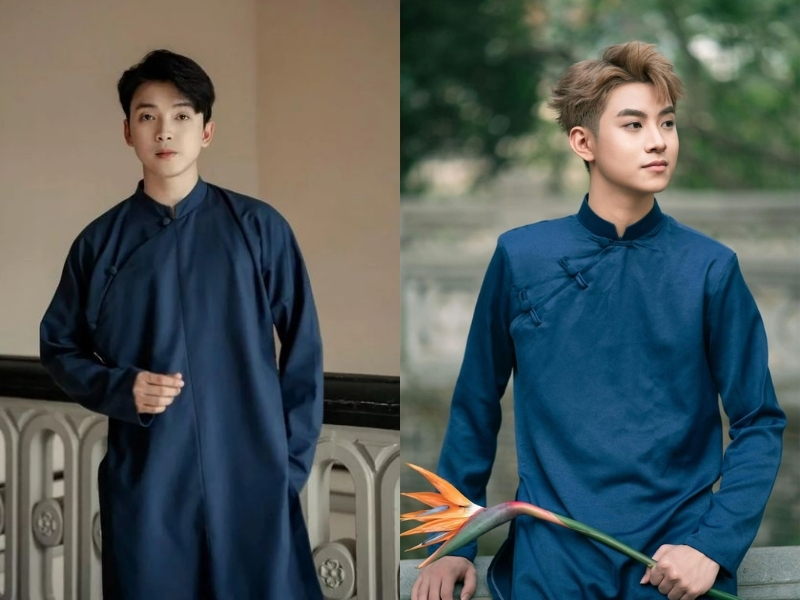 áo dài ngũ thân dành cho nam