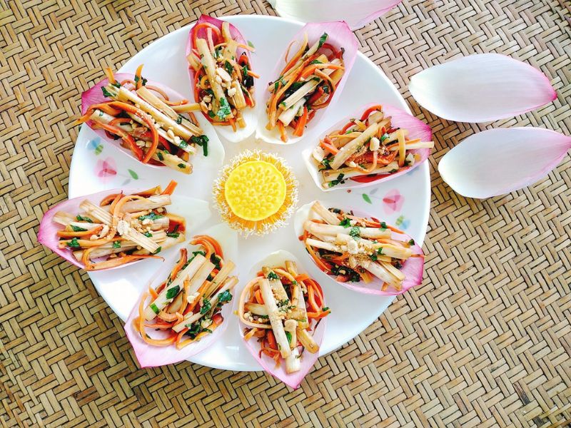 Nộm ngó sen chay