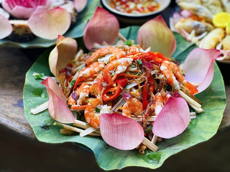 Gỏi ngó sen tôm thịt