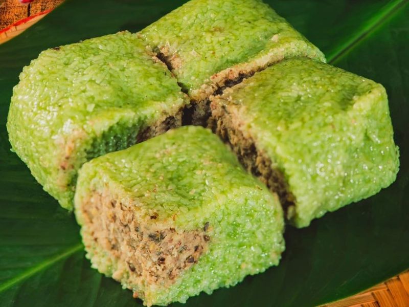 Bánh chưng chay ngày tết