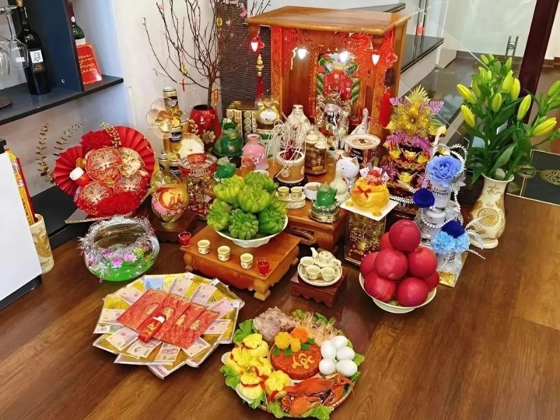 Cúng vía Thần Tài 