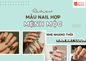 màu nail hợp mệnh mộc