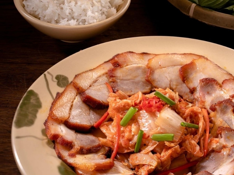 Thịt heo ngâm mắm