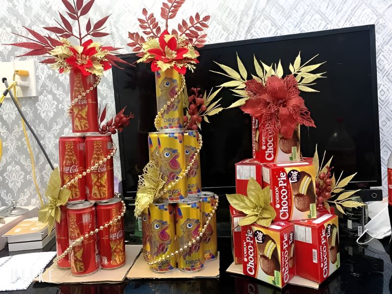 tháp nước ngọt têt