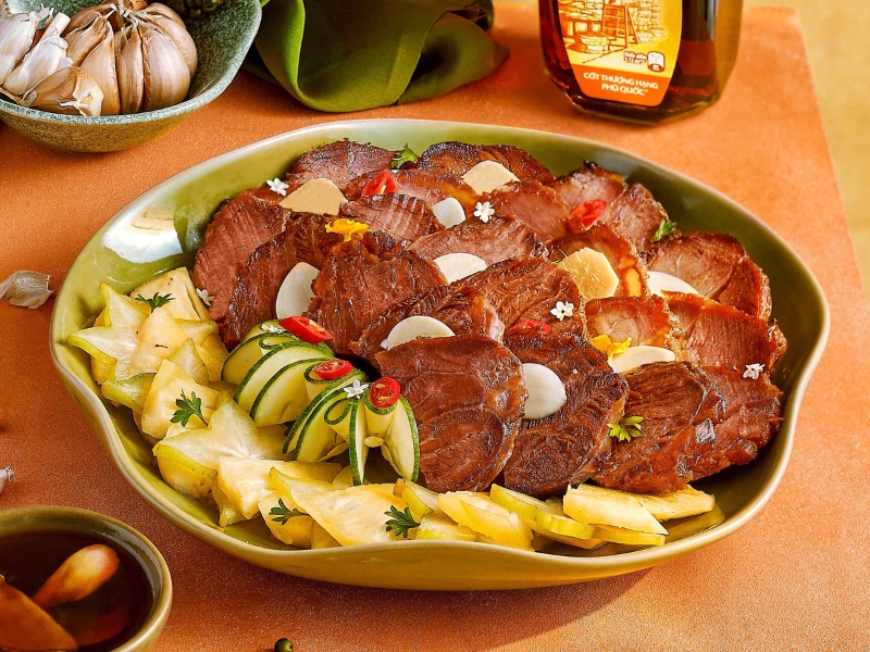 Bò kho mật mía 