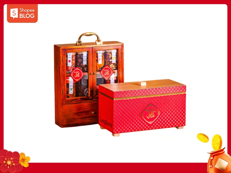 set mứt tết