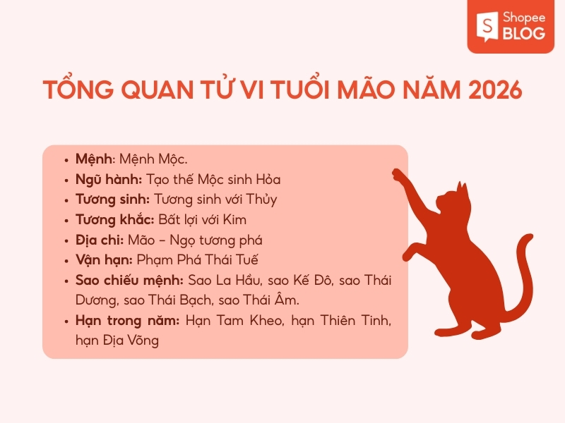 tổng quan về tử vi tuổi Mão năm 2026
