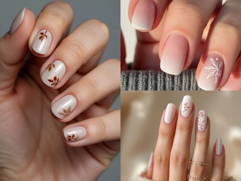 Mẫu nail họa tiết hợp mệnh kim