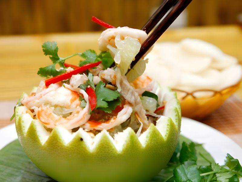 Gỏi bưởi tôm thịt