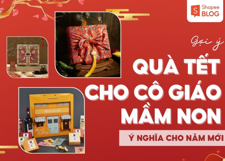 tặng quà tết cho cô giáo mầm non