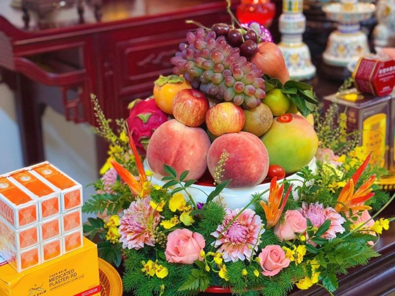 mâm ngũ quả miền trung
