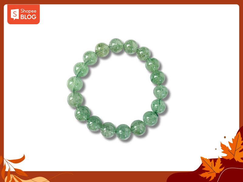 Đá thạch anh tóc xanh 