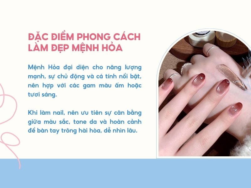 Đặc điểm của người mệnh Hoả trong phong cách làm đẹp
