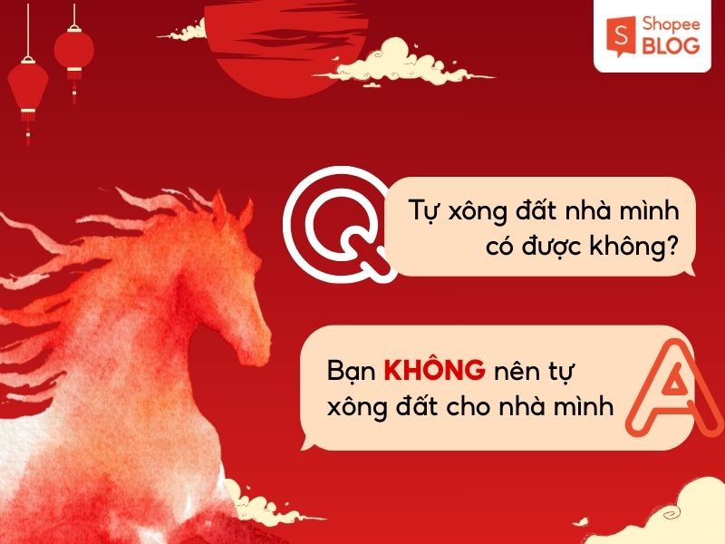 Giải đáp tự xông đất nhà mình được không