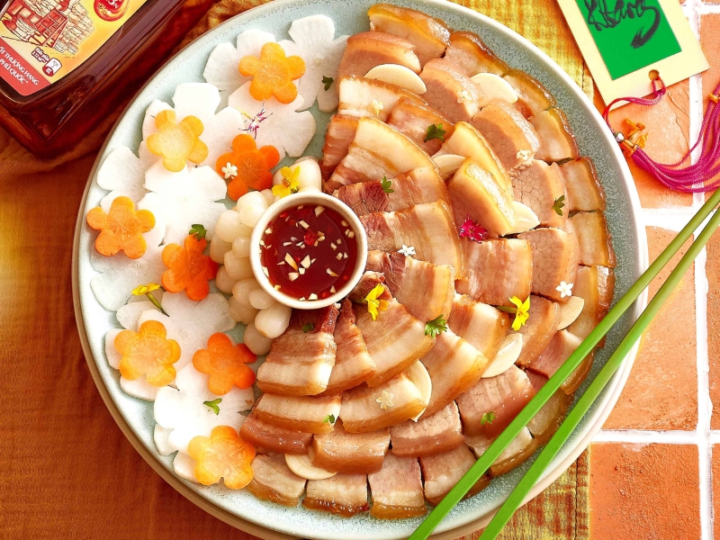 Thịt heo ngâm nước mắm