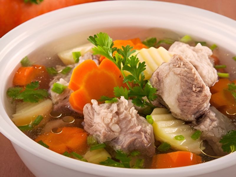 Canh rau củ thập cẩm 
