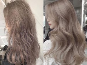 Tóc nâu trà sữa trẻ trung, cá tính