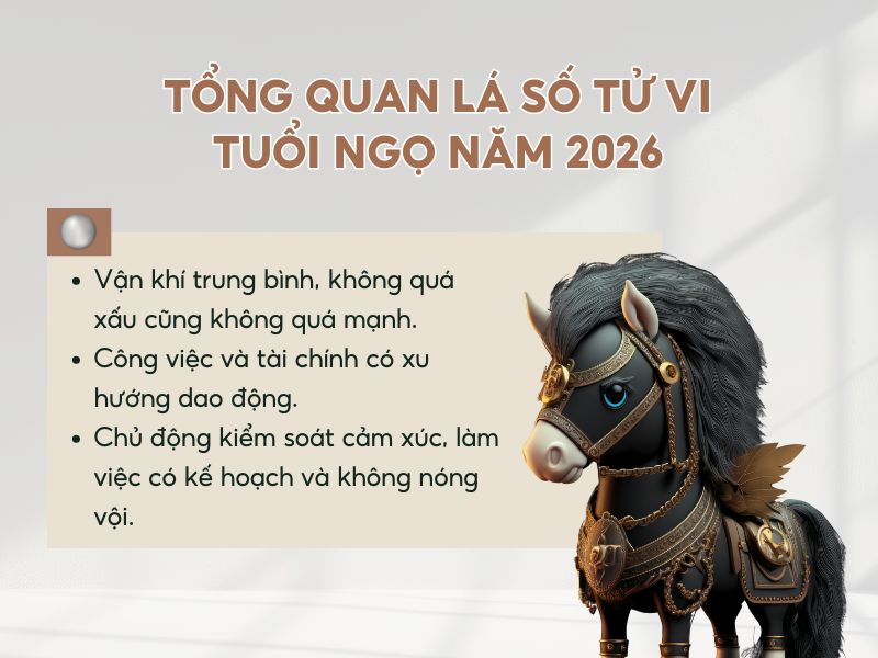 Tổng quan tử vi tuổi Ngọ trong năm 2026 