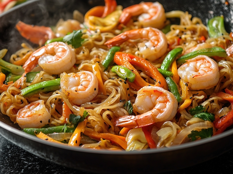 Bún xào là mâm cỗ ngày tết hiện đại