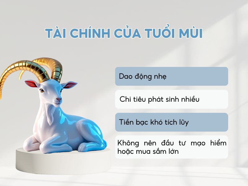 Tổng quan tài chính của tuổi Mùi năm 2026 