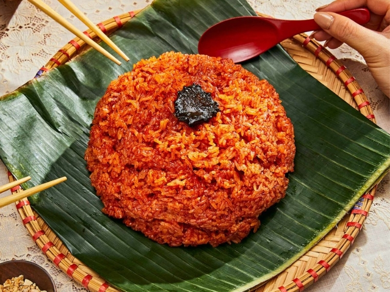 Xôi gấc