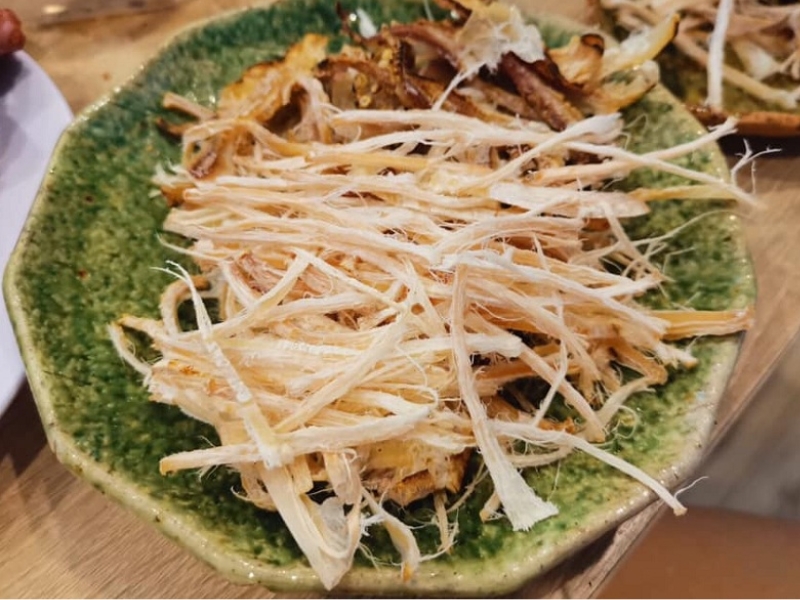 Khô mực nướng