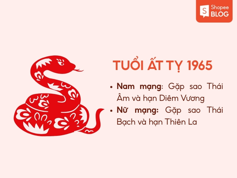 Tử vi tuổi Ất Tỵ 1965